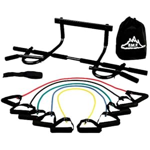 Black Mountain Products Pull Up Bar and Resistance Bands