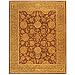 Safavieh Heritage Collection HG343J Handmade Brown and Blue Hand-Spun Wool Area Rug, 6-Feet by 9-Feet