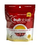 Fruitables All-Natural Pumpkin & Cranberry Dog Treat, 7oz pouch