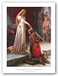 The Accolade by Edmund Blair Leighton 20"x26.875" Art Print Poster