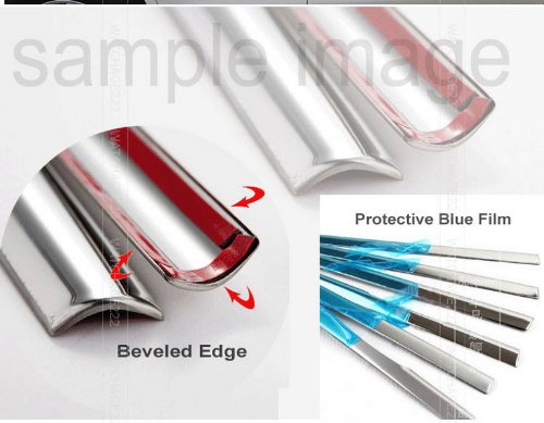 Auto Part Stainless steel Chrome Window Molding sill Lines Set Fit For 2010 2011 2012 2013 MITSUBISHI ASX