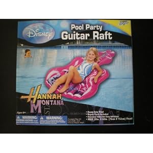 Disney Hannah Montana Pool Party Guitar Raft by 