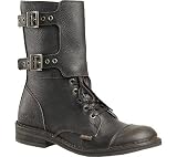 Kickers Women's Histarmy Boot,Black Leather,40 (US Women's 9.5) M US
