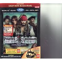 Pirates of the Caribbean On Stranger Tides 5 Disc LIMITED EDITION Includes Lego Mini Black Pearl