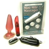 Doc Johnson Crystal Jellies Medium Pink Butt Plug Adult Sex Toy Kit