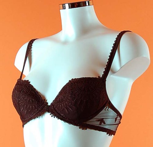 Chantelle Africa Push Up BH Braun Ebenholz wattiert, Gr.: 75 B
