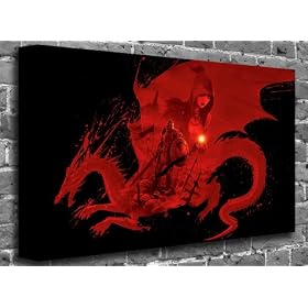 Dragon Age Origins Video Game Playstation X-Box Nintendo Print Picture Size: (16" x 12")
