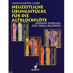 Neuzeitliche Uebungsstuecke. Altblockfl�te