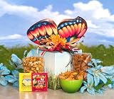 Butterfly Garden Gift Box Gourmet Food Gift Basket