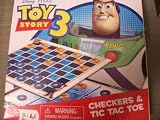 Disney Pixar Toy Story 3 Checkers and Tic Tac Toe