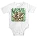Onesie with fledglings, tree, nest, bird