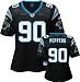 Julius Peppers Black Reebok Replica Carolina Panthers Women's Jersey - X-Large