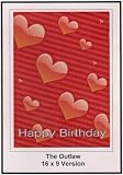 The Outlaw: Widescreen TV: Greeting Card: Happy Birthday