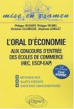 L Oral D Economie Aux Concours D Entree Des Ecoles De Commerce Hec Escp Eap Methodologie