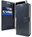 GOOSPERY Galaxy Note 8 Case for Samsung Galaxy Note 8, [Drop Protection] Blue Moon [Wallet Case] PU Leather with Shock Absorbing TPU Casing [ID Card & Cash Holders] (Dark Navy) NT8-BLM-NVY