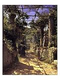 51 KWgkFBkL. SL160  Pergola Harvest Art Poster Print by Peder Mork Monsted, 24x32