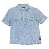 Jean Bourget - Blue linen button down