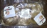3 Pack Scunci Faux Hair Curly Twister with Braids Light Blonde