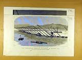 BANTRY BAY SERVICE SQUADRON BOOM SECTION VILLIERS PRINT