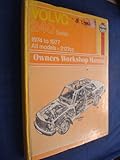 Volvo 240 series owners workshop manual ...
