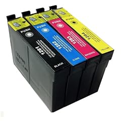 1x Multipack T1285 Kompatible Tintenpatronen f�r Epson S22 - Auch kompatibel mit Epson Stylus Office BX305F, BX305FW, BX305FW Plus, Epson Stylus S22, SX125, SX130, SX235W, SX420W, SX425W, SX435W, SX445W Drucker - Doppelte Kapazit�t Tintenpatronen - T1281 T1282 T1283 T1284 (T1285) - Cyan / Magenta / Gelb / Schwarz - Multipack ***durch TriINKS***