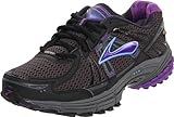 BROOKS Damen Adrenaline GTX Laufschuhe, Schwarz/Purple, 35.5
