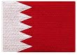 Bahrain Flag Embroidered Patch Bahraini Iron-On Arab National Emblem