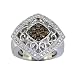 0.33 Ct Champagne & Diamond Fashion Ring