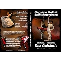 Nouveaut� DVD Don Quichotte (Osipova Ballet Saint-Petersburg). Avec Elena Evseeva, Mikhail Sivakov, Natalia Osipova, Kirill Myasnikov,Irina Kosheleva, Elvira Khabibullina.Don Quichotte Ballet cr�� par Marius Petipa, la musique est de L�on Minkus. La premi�re repr�sentation du ballet Don Quichotte a eu lieu au Th��tre Bolcho� de Moscou en 1869. Inspir� du roman de Cervant�s, le ballet m�le l'intrigue amoureuse de la jeune Quiterie et du barbier Basile � l'odyss�e du � chevalier � la triste figure �. Celle-ci est compos�e d'�pisodes comme la rencontre avec les com�diens ambulants et la bataille contre les moulins � vent. Au cours de la f�te finale qui c�l�bre le d�nouement heureux pour les jeunes amoureux, Quiterie et Basile dansent le c�l�bre � Pas de deux� de Don Quichotte, plein de virtuosit�, devenu cheval de bataille pour les �toiles classiques.