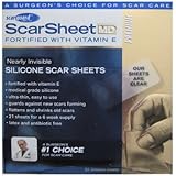 ScarSheet Nearly Invisible Silicone Scar Sheets. 21 Sheets