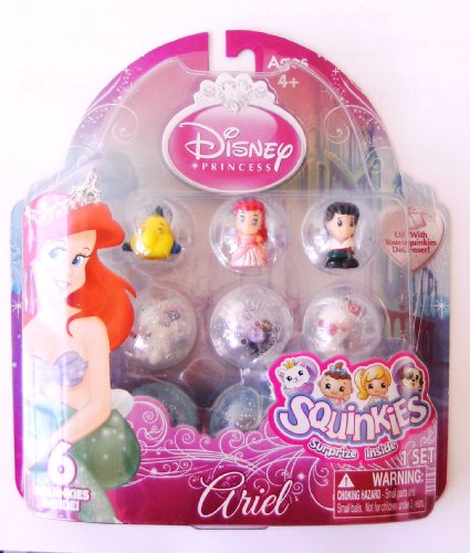 Ariel Squinkies 6 Pack