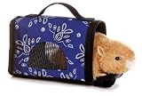 Plush Cuddley Critters Gold Hamster stuffed animal with Fancy Pal Pet with Carrier 8