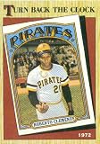 1987 Topps 313 Roberto Clemente TBC (Baseball Cards)
