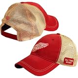 Old Time Hockey Detroit Red Wings Meshback Adjustable Hat Adjustable