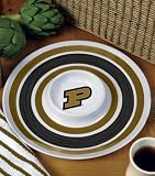 Purdue University Boilermakers Serving Tray Chip n Dip