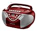 Produkt-Bild: Karcher RR 5031 Radiorekorder (CD-Player, AM/FM-Radio, Kassettenrekorder) rot