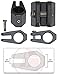 Five Oceans FO2647 Marine Bimini Top Jaw Slide, for 7/8 inches (22mm) OD Round Tube, Black UV-Resistant ABS Plastic, Total Lenght is 2-1/4 inches (57 mm)