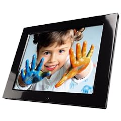 Hama New Basic Digitaler Bilderrahmen (30,7 cm (12,1 Zoll) Display, 4:3, SD/SDHC/MMC/MS-Kartenslot, Fernbedienung)