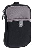 Vanguard Beneto 6C Gray Zipper Top Camera Pouch with Small Extra Front Pocket