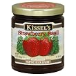 Kissels Spiced Jam, Strawberry Basil, Gluten Free, 10-Ounce (Pack of 3)