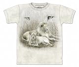 The Mountain White Lion Adult Tee