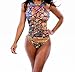 AWEIDS Sexy One-piece Bodysuit Swimming Suit Un-laced up Beachwear