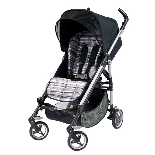 Peg-Perego Si Stroller, Titanio Stripes