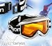 BLACK CANYON Skibrille mit Doppelscheibe, silber