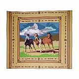 Patch Magic Queen Wild Magic Horses Duvet Cover, 88-Inch by 98-Inch