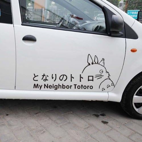 My Neighbor is Totoro Cartoon Car Decorative Tattoo Sticker Black Color DF-023