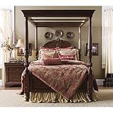 Laura Ashley Keswick Canopy Bedroom Set (Queen) by Kincaid