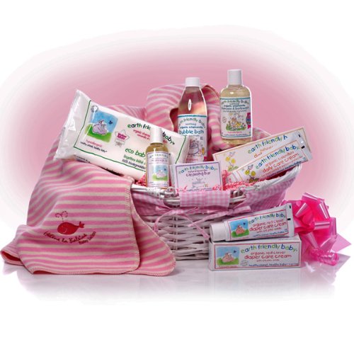 Organic Earth Friendly Baby Girl Basket