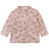 【H27年秋冬物】(日本製) Pample Mousse(パンプルムース) 接結ドビープリントハイネックTブラウス 80cm/PK NO.DP-53253