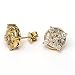 1 Carat 14KYG Diamond ROUND Earrings